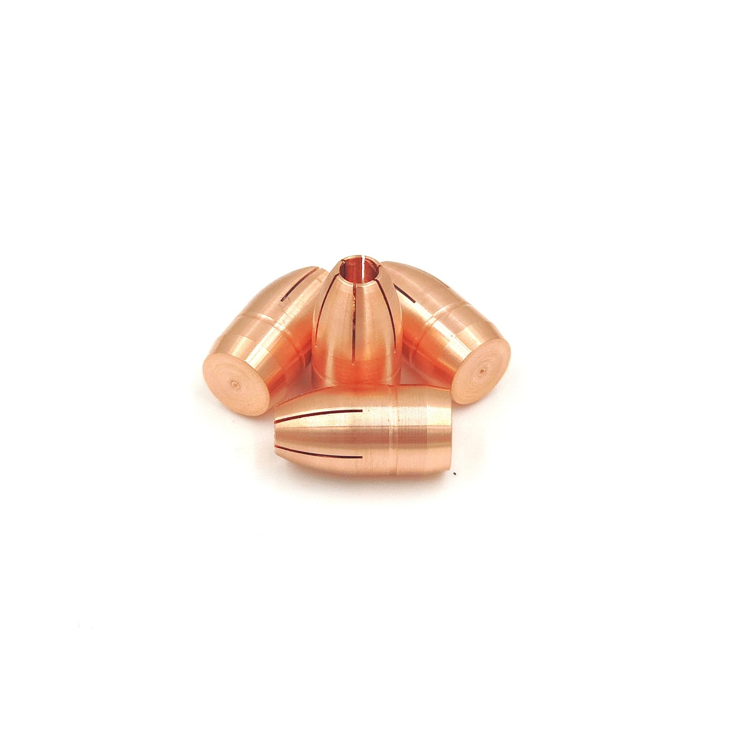 9mm Bullet, Hollow Point, Copper (Defense)