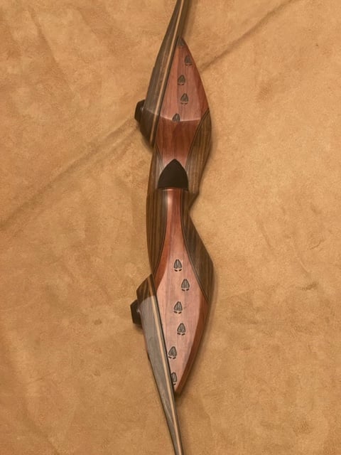 BWANA BOWS Askari Recurve, RH, 46# @ 28", 62" AMO