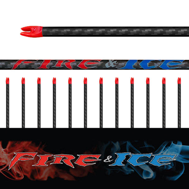 Element Fire & Ice Arrow Shafts, 12 Pk (Bare Shafts)
