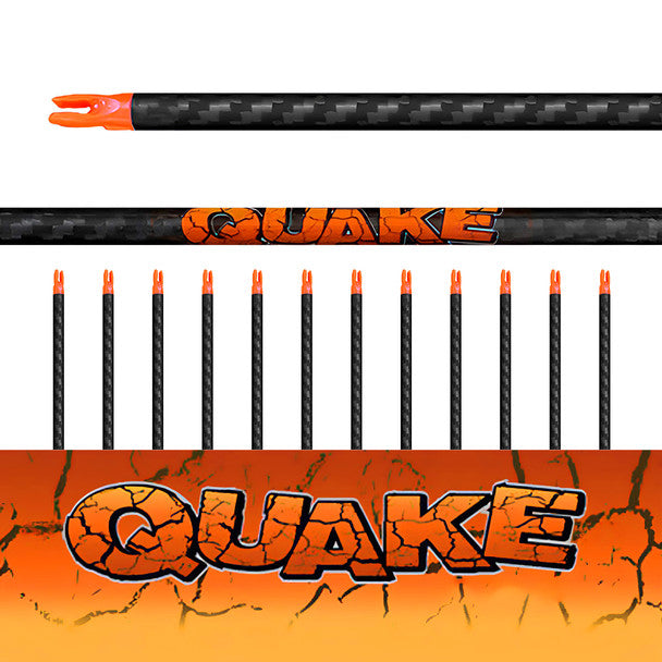 Element Quake Arrow Shafts, 12 Pk (Bare Shafts)