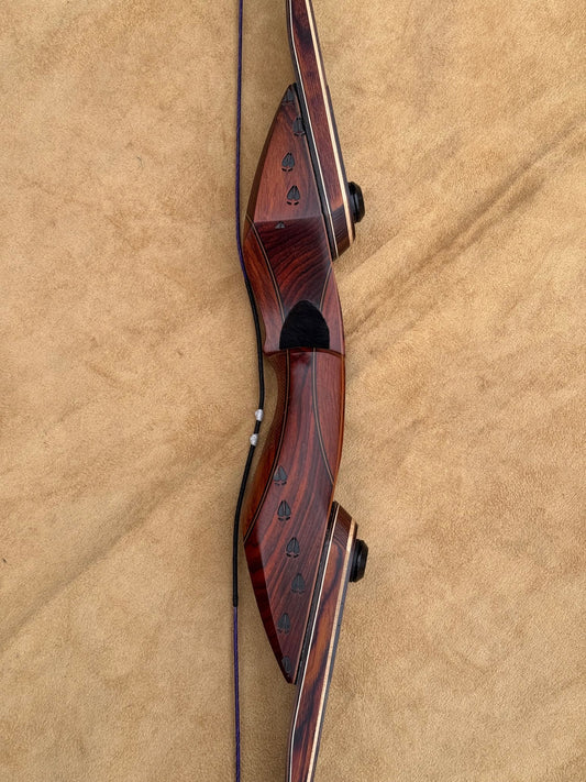 BWANA BOWS Safari Longbow SL, LH, 50# @ 28", 62" AMO