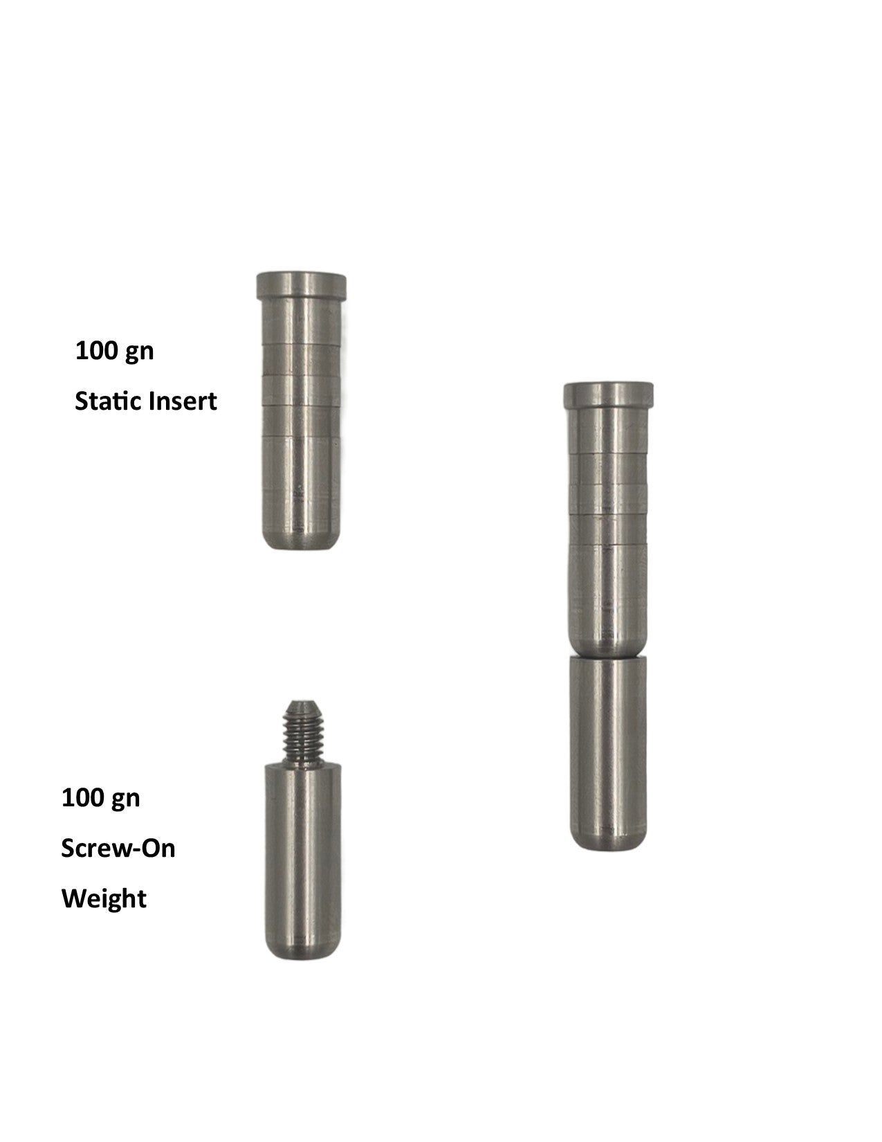 Screw-On Weight, .300 O.D., 100 gn