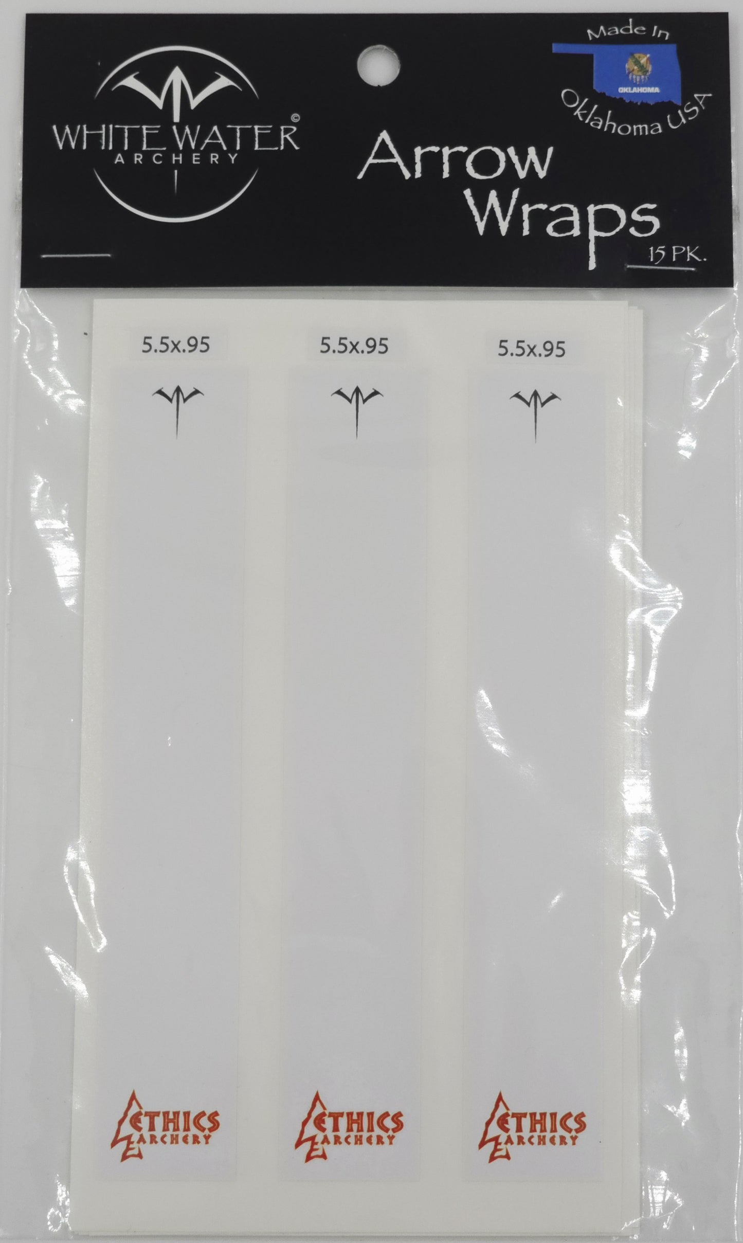 White Water Archery Wraps w/Ethics Archery Logo