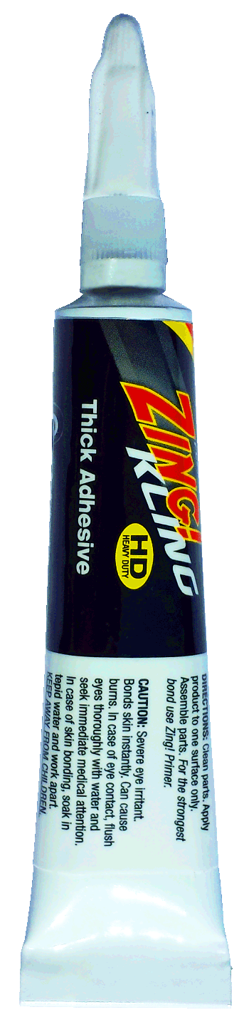 Flex-Fletch Zing! Kling Adhesive, .7 oz. Tube