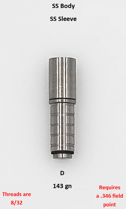 Adjustable Spinning Insert, .300 (Crossbow), 100-200 gn - ethicsarchery.com