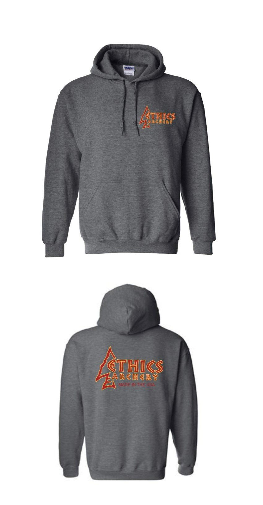 LOGO HOODIE - 50/50 BLEND - ethicsarchery.com