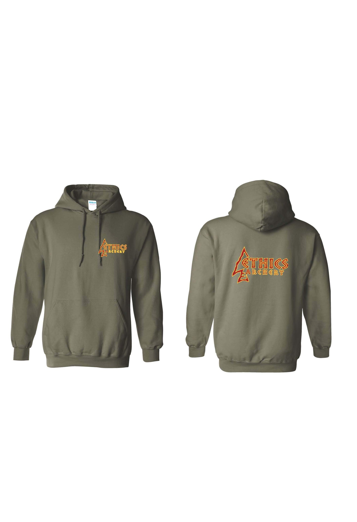 LOGO HOODIE - 50/50 BLEND - ethicsarchery.com