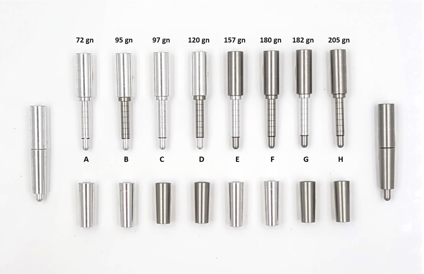 SPINNING INSERT WITH COUNTERSINK SLEEVE, .204