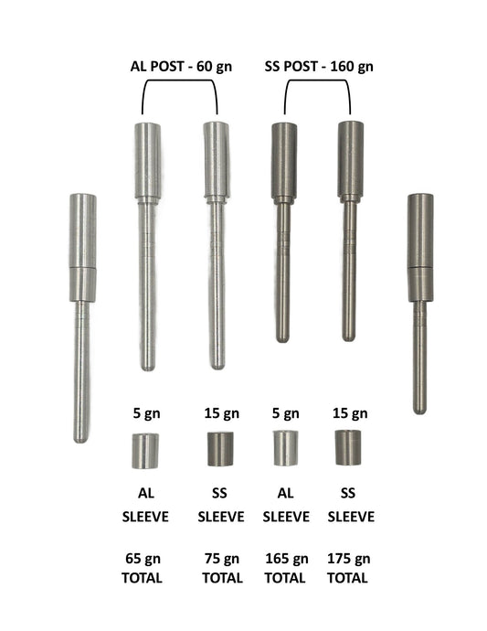 Countersink Insert System, .165/.215 - Short Sleeve