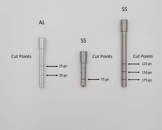 Clean Cut Adjustable Static Insert, .224 O.D. - ethicsarchery.com