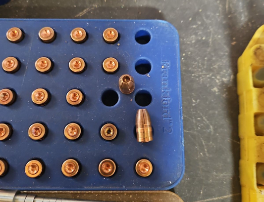 9MM Spin Bullet, Hollow Point, Copper (Defense)