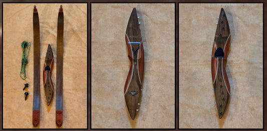 BWANA BOWS Askari Recurve, RH, 59# @ 28", 62" AMO