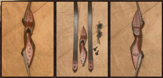 BWANA BOWS Askari Recurve, RH, 46# @ 28", 62" AMO