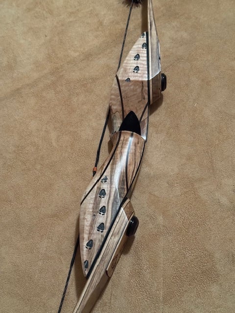 BWANA BOWS Askari Recurve, LH, 34# @ 28", 62" AMO