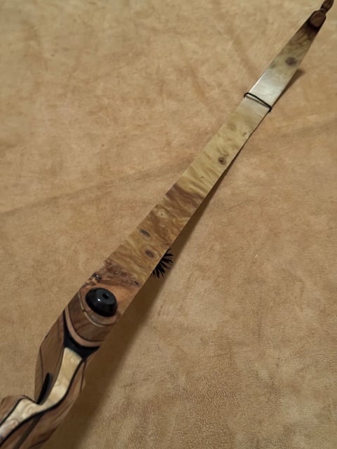 BWANA BOWS Askari Recurve, LH, 34# @ 28", 62" AMO