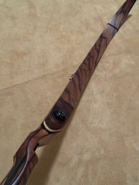 BWANA BOWS Askari Recurve, RH, 53# @ 28", 60" AMO