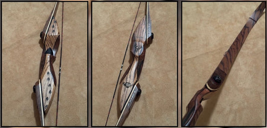 BWANA BOWS Askari Recurve, RH, 53# @ 28", 60" AMO