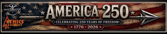 America 250 Arrow Wrap with Ethics Archery Logo