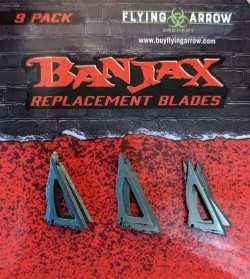 Banjax 100 gn Replacement Blades, 9 Pk
