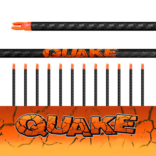 Element Quake Arrow Shafts, 12 Pk (Bare Shafts)