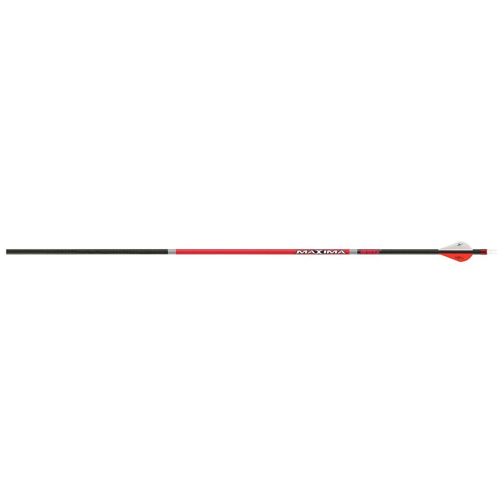 Carbon Express Maxima Red Arrows 250 (.400 Spine) 2 In. Vanes 6 Pk.