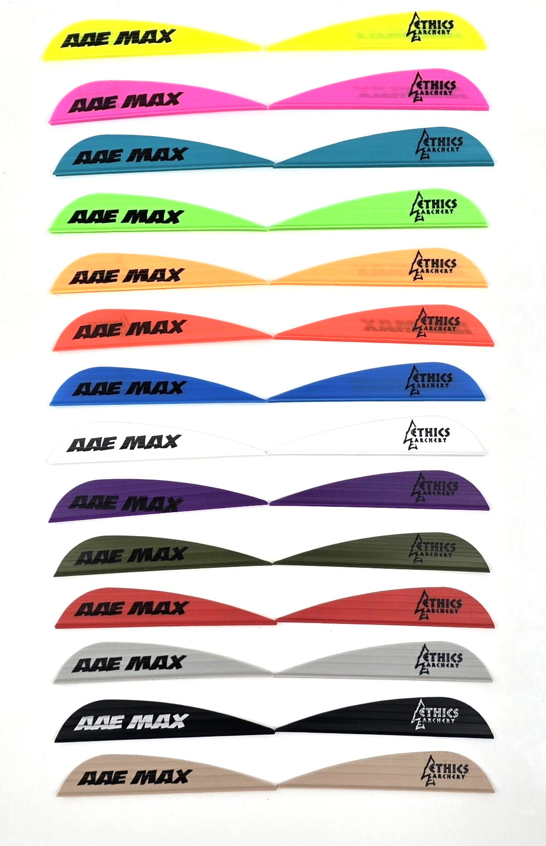 Vanes AAE Max Stealth Pack De 50 Pennes (vannes) AAE Max Vanes AAE Max Stealth Pack De 50 Pennes (vannes) AAE Max