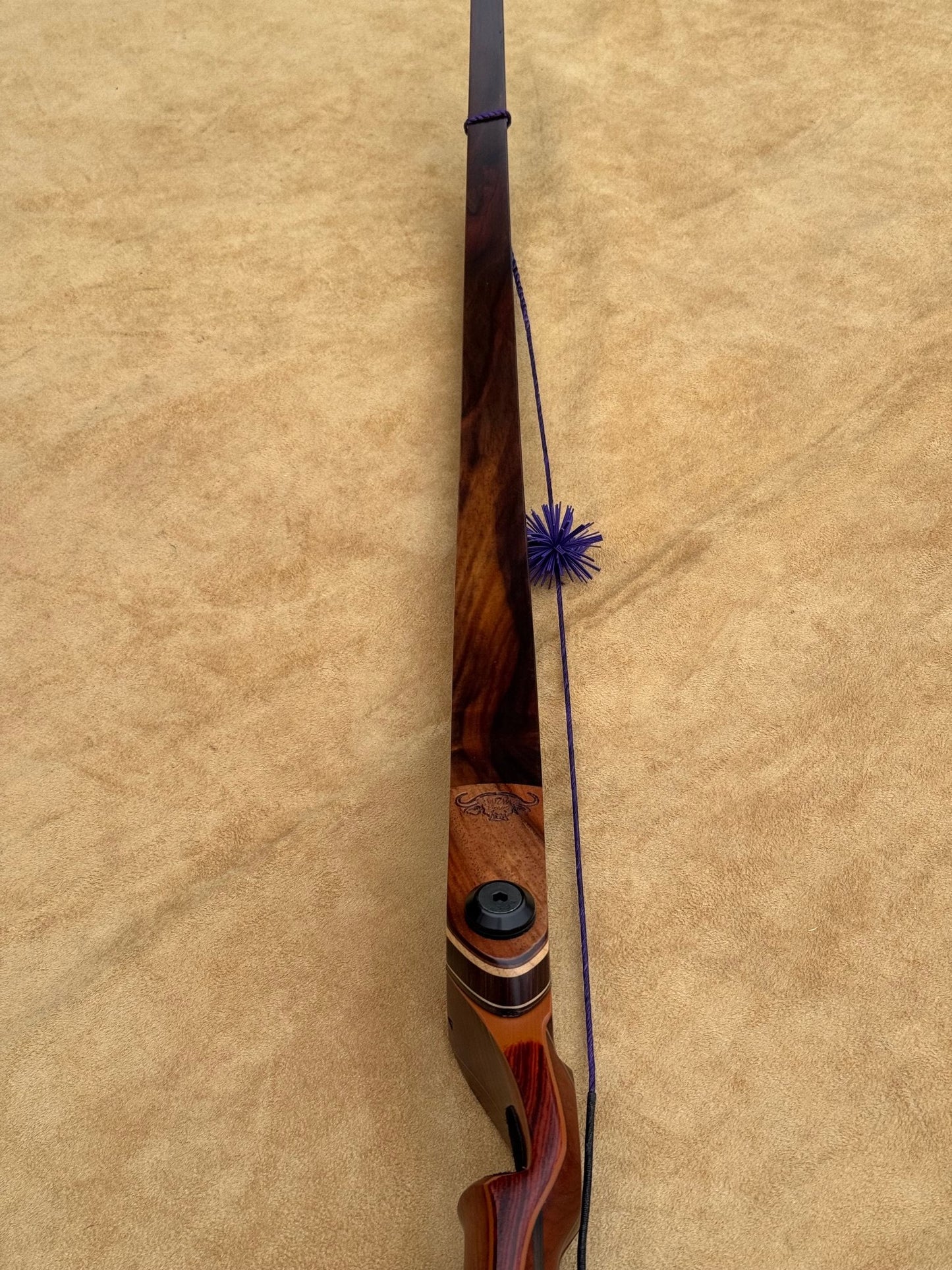 BWANA BOWS Safari Longbow SL, LH, 50# @ 28", 62" AMO