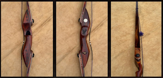 BWANA BOWS Safari Longbow SL, LH, 50# @ 28", 62" AMO