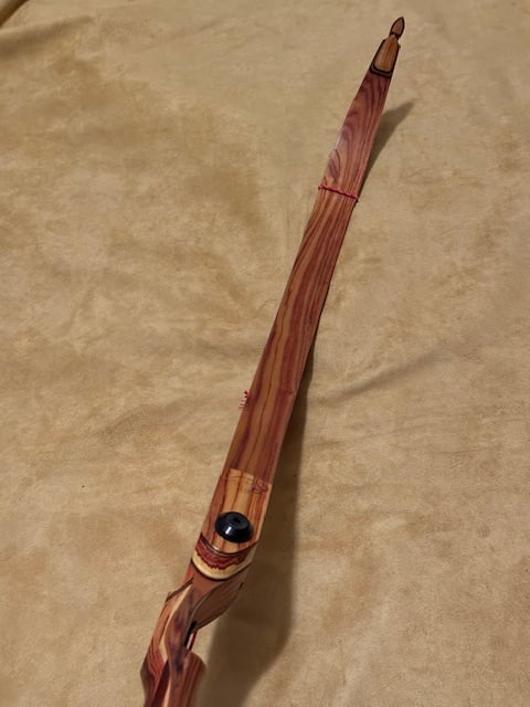 BWANA BOWS Safari Recurve, RH, 52# @ 28", 58" AMO