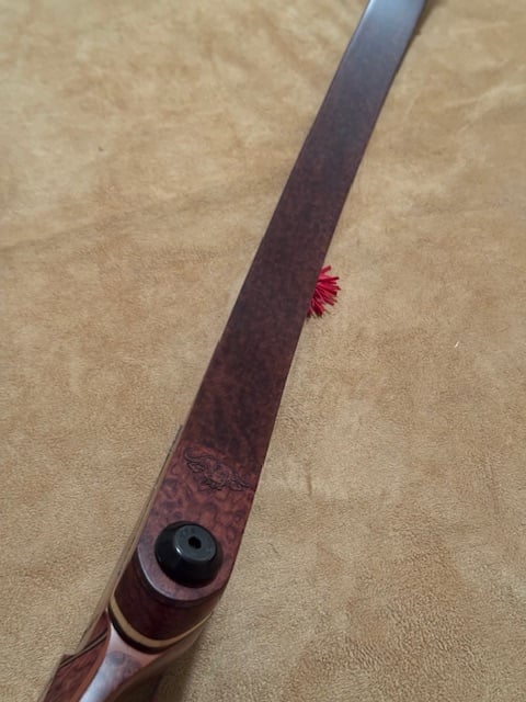 BWANA BOWS Safari Recurve, RH, 43# @ 28", 62" AMO