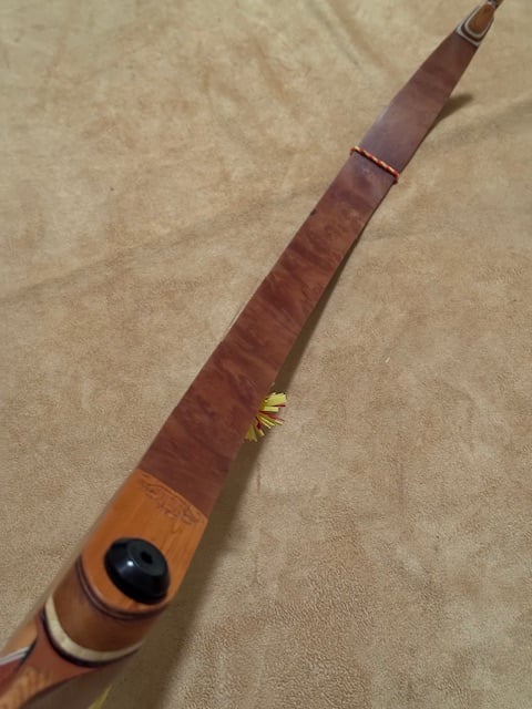 BWANA BOWS Safari Recurve, RH, 50# @ 28", 60" AMO