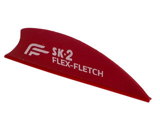 Flex-Fletch SK2 Premium Archery Vanes with Flex-Fletch Logo, 39 Pk