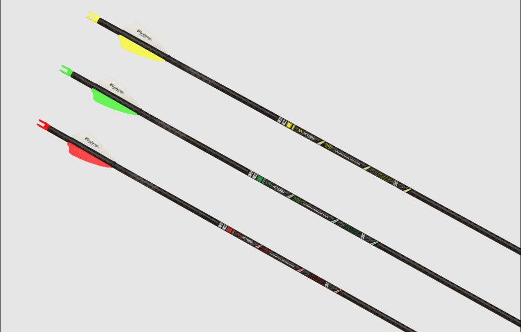 Victory RIP SS Fletched Arrorws, 6 Pk