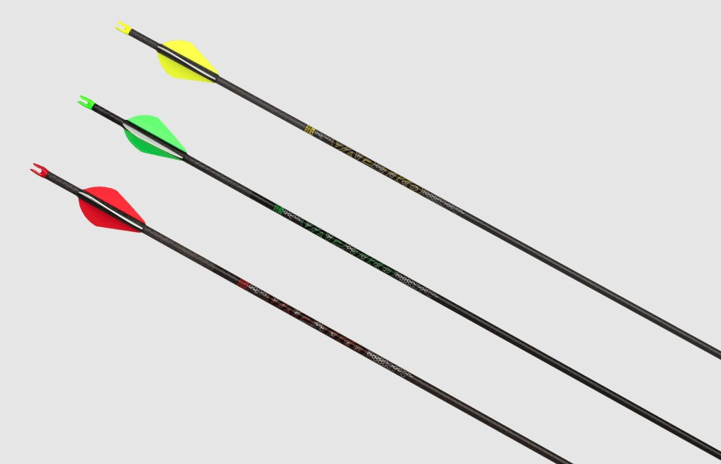 Victory VAP TKO Low Torque Fletched Arrows, 6 Pk