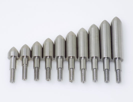 Screw-In Stainless Steel Field Point, .346 (11/32) - ethicsarchery.com