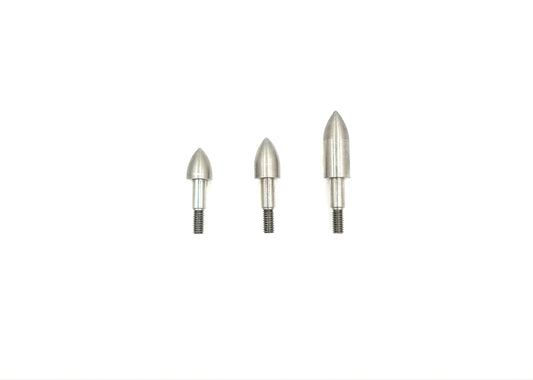 Screw-in Field Points, "Y" Weight (Light), .370 (3/8) - ethicsarchery.com
